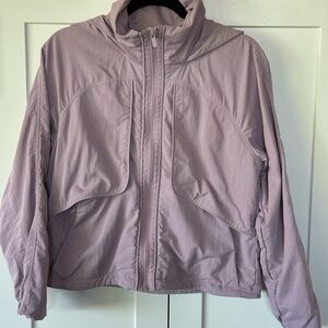 Lululemon Always Effortless Jacket Dusty Rose Size 6